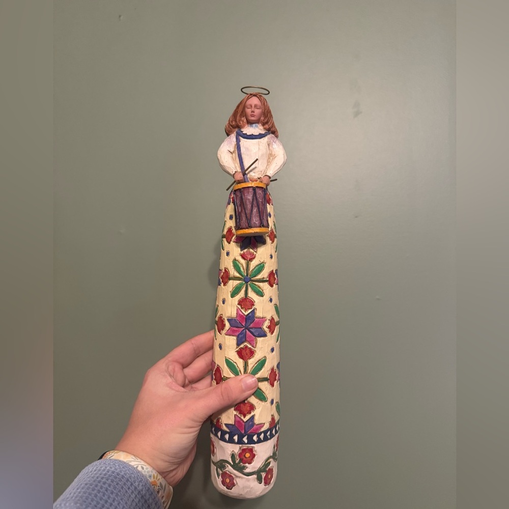 Jim‎ Shore Music Warms the Heart Figurine